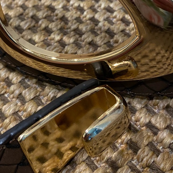 Coldwater Creek brown adjustable bonded belt woman’s 1X/2X - Picture 7 of 17